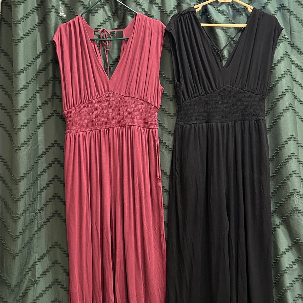 Old Navy Jumpsuits Pink + Black